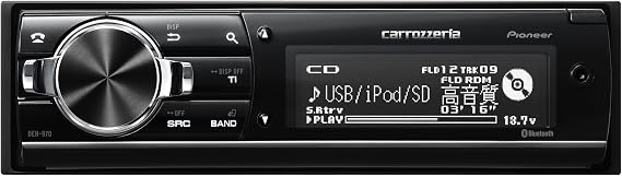 Carrozzeria Pioneer DEH-970 Car Audio 1DIN CD, USB, Bluetooth, SD