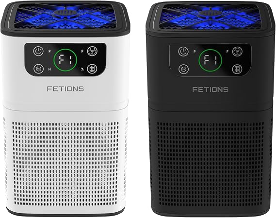 Air Purifier White + Air Purifier Black