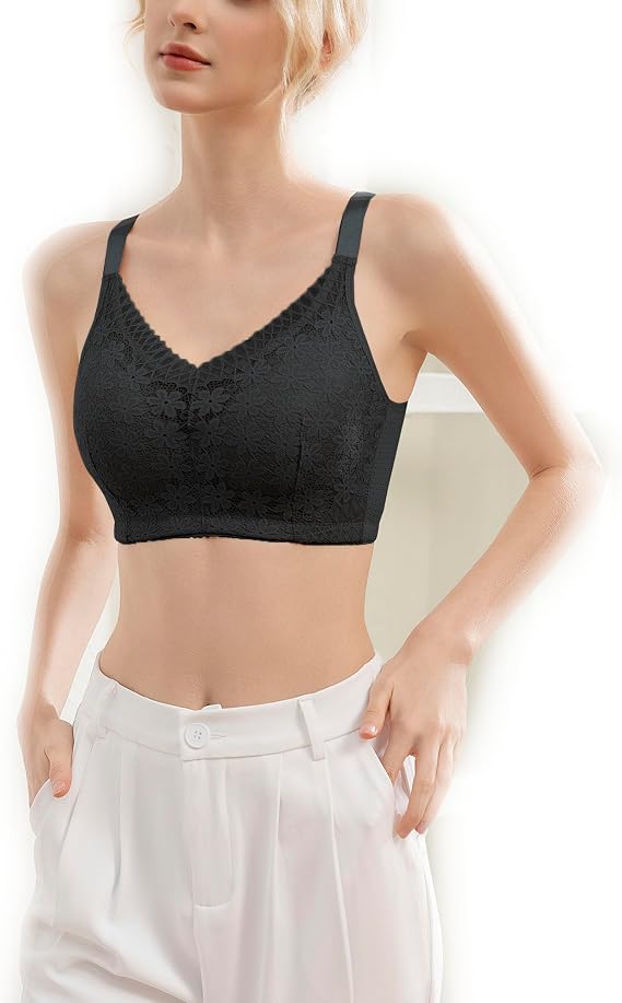 Sendyou Mastectomy Pocketed Bra for Women Breast Prosthesis SY2592 | Big Pockets Open Small Bust Ladies Favorite
