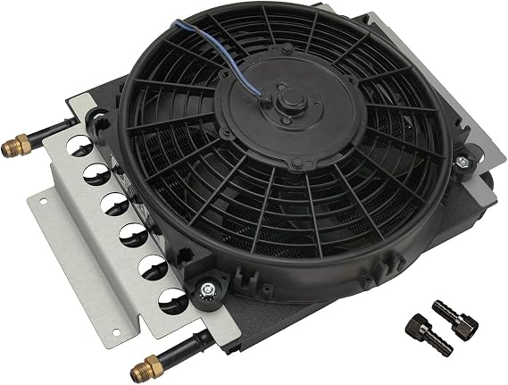Derale 13720 Electra-Cool Remote Cooler , Black