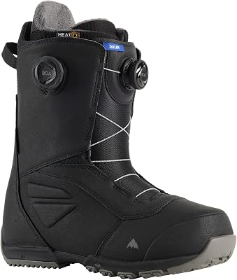 Burton Mens Ruler BOA Snowboard Boots, Black, 7