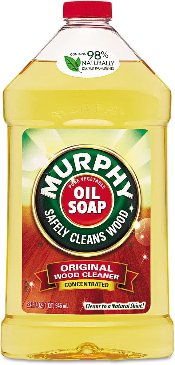 Murphy Oil Soap 01163CT Original Wood Cleaner Liquid 32oz 9/Carton