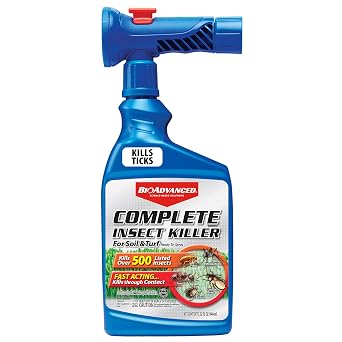 BioAdvanced Complete Brand Insect Killer, Kills Ticks, Mosquitos, Fleas and Other Listed Insects, Ready-to-Spray, 32FOZ
