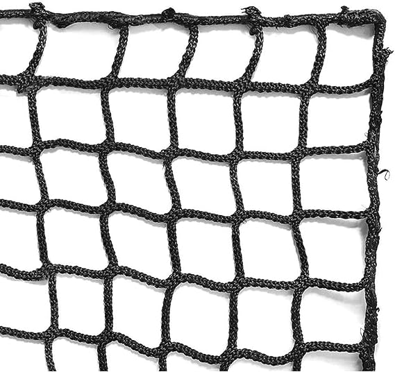 Aoneky Soccer Backstop Net 10x10 ft - Heavy Duty 3mm Polyester Sports Barrier Netting with 4x4 inch Mesh, UV Resistant for Outdoor Training, Football & Multi-Sport Use (7 Size Options)
