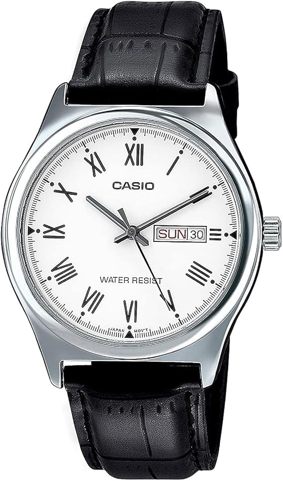 Casio Erkek yetişkin MTP-V006L-7BUDF Kol Saati Siyah Standart