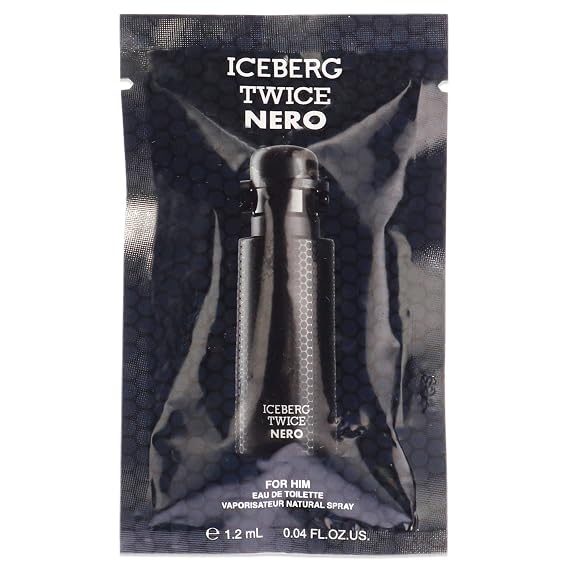 Iceberg Twice Nero for Men - 1.2 ml EDT Spray Vial (Mini)
