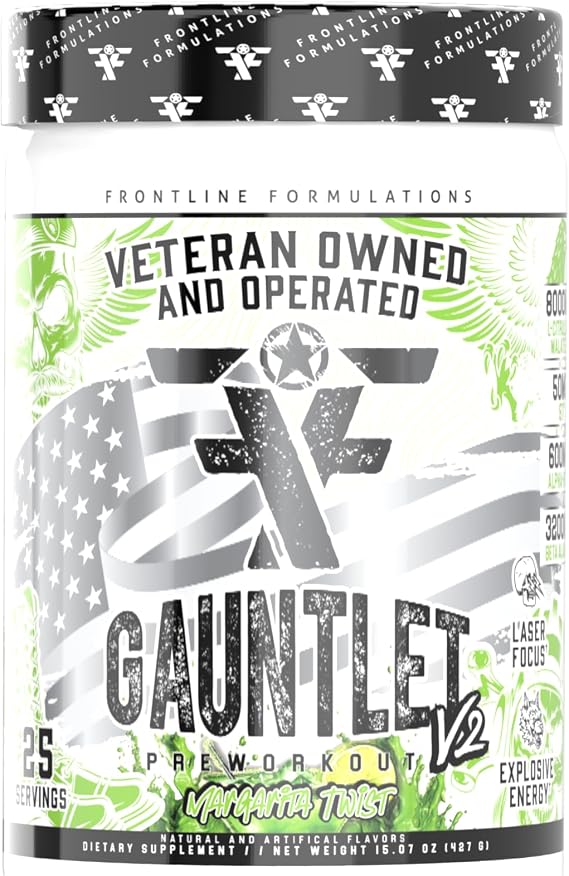 Gauntlet Pre Workout Margarita Twist