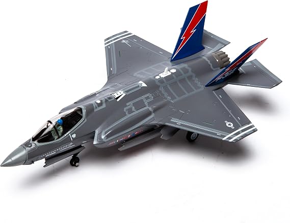 NUOTIE F-35A Lightning II 1/72 Metal Fighter Model (AF-01 EDW AFB)