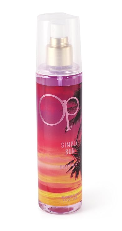 Ocean Pacific Simply Sun Body Mist for Her, 8 Fluid Ounce
