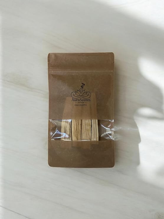 Palo Santo Tütsüsü- Sertifikalı, Yüksek Reçineli, Doğal Kokulu Ağaç Çubukları - Ruhsal Arınma, Meditasyon ve Enerji Temizliği (30-33 gr) (Standart, birim, 30)