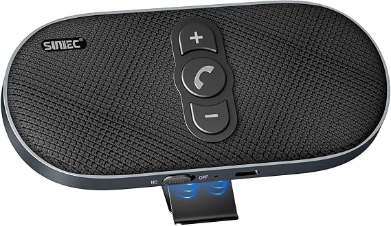 Car Bluetooth Speaker Hands-Free 6W Speakerphone for Cell Phone - BC990G