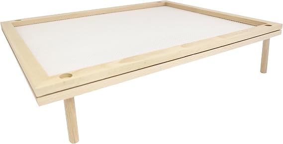 Paderno World Cuisine Beechwood Stackable Pasta Drying Tray, Brown