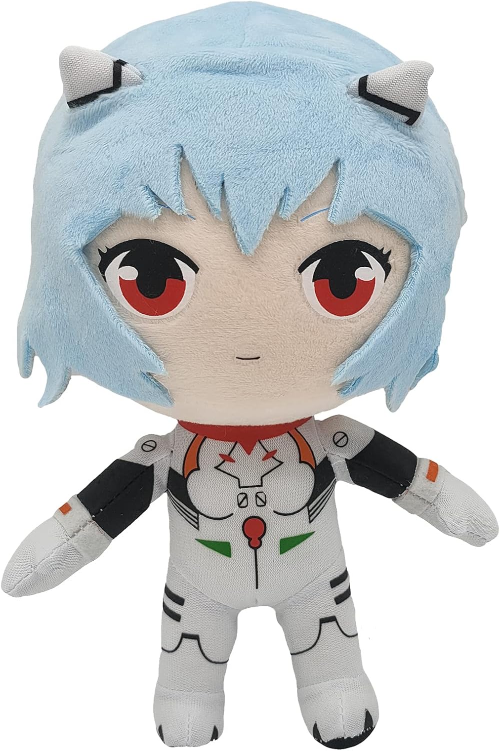 EYTUYDJ Rei Plush Anime Rei Chiquita Stuffed Plushie Ayanami Fumo Plush Evangelion Merch,Kawaii Lovely Soft Toys Gift for KidsRei,3x8.7inch 1516