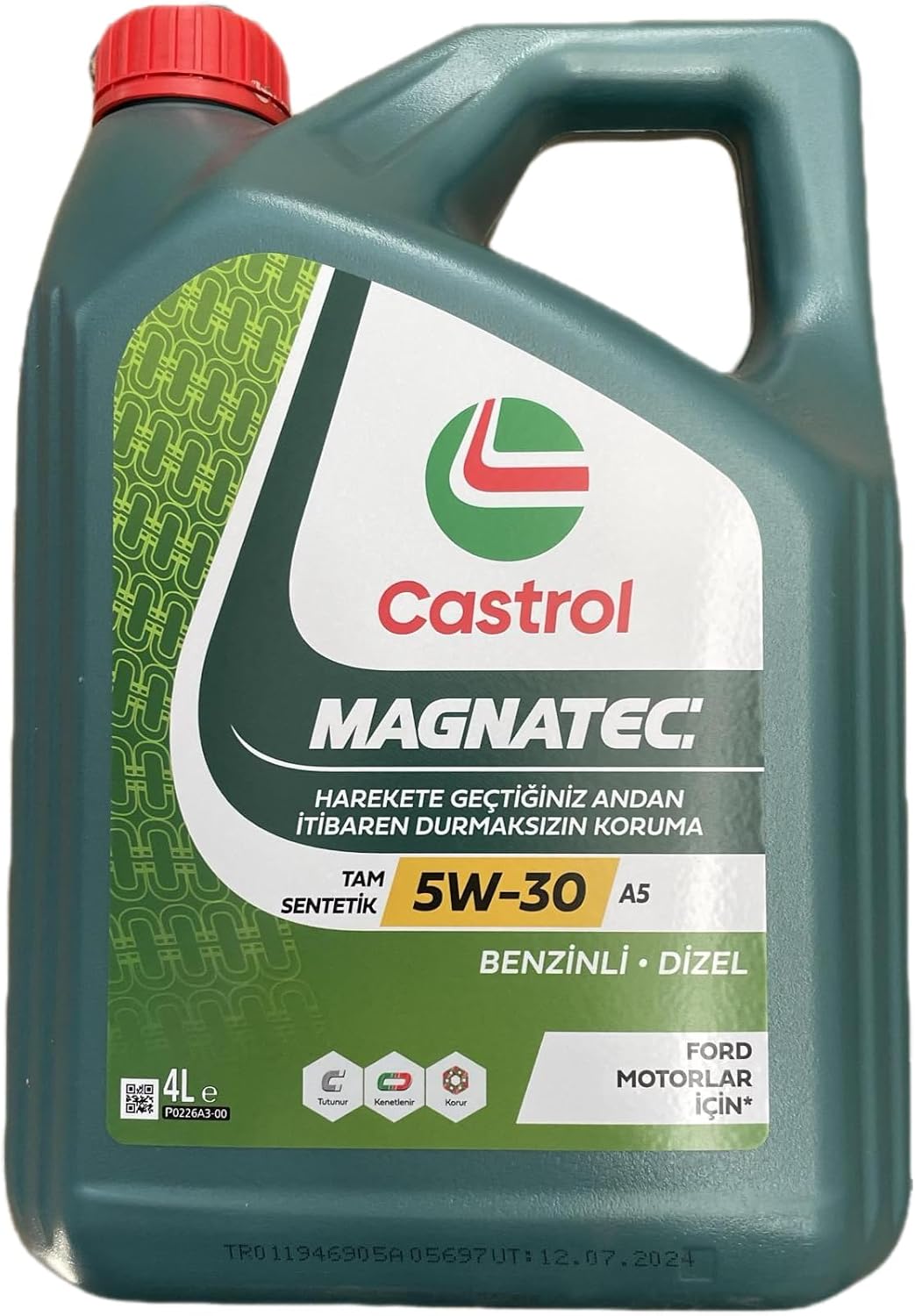 Castrol Magnatec 5w-30 A5 4 Liter 2025 Ü.T [Energy Class A]