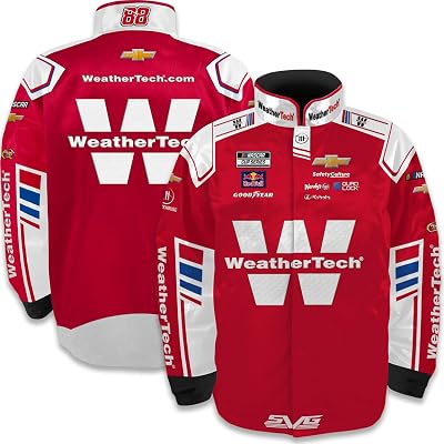 Checkered Flag Sports Shane Van Gisbergen #88 NASCAR Red Trackhouse Pit Uniform Jacket