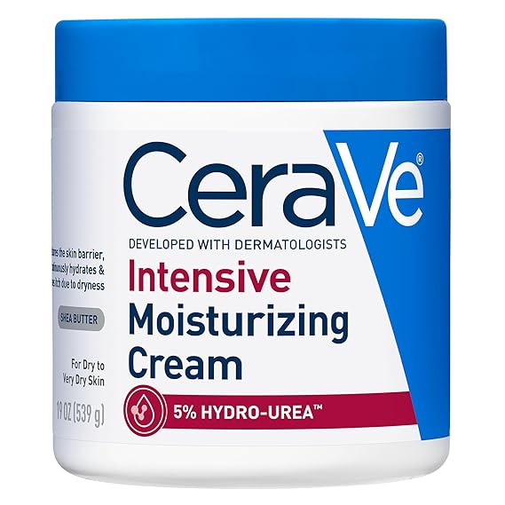 CeraVe Intensive Moisturizing Cream with Shea Butter for Dry Skin, 19oz