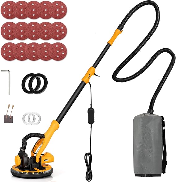 Drywall Sander,1200W Giraffe Sander with Dust Collection System,Lightweight