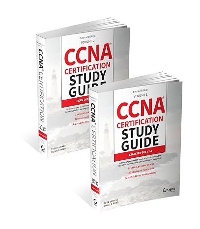 CCNA Certification Study Guide Volume 1 and Volume 2 Set: Exam 200-301 v1.1 (Sybex Study Guide)