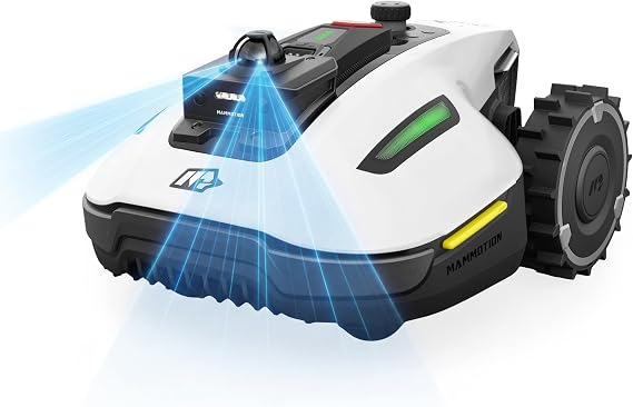 (2026 NEW) Mammotion YUKA mini 2 1000H Robot Lawn Mower for 0.25 Acre, 360 LiDAR + AI Vision,No RTK, 45% Slope, DropMow Mode, Smart Battery Management, Cutting Heights 2.0"-3.5"
