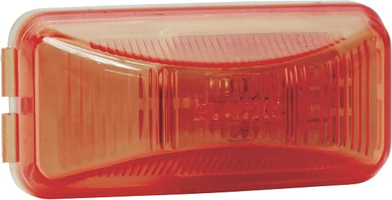 Blazer International B4851R Rectangular Side Clearance Marker Light Only, Red