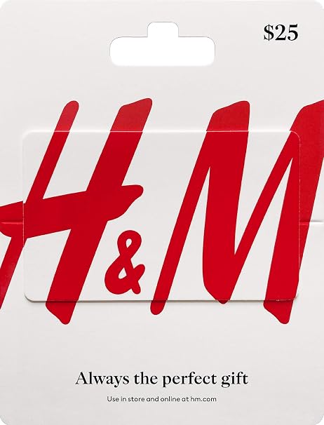 H&M Physical Gift Card