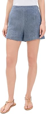 Theory Womens Cotton Blend Shorts