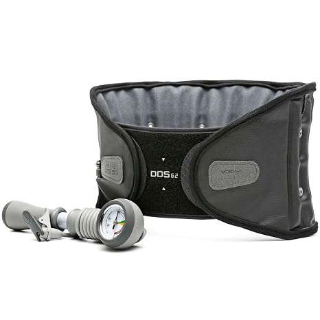 DDS, Inc. G2 Lumbar Decompression Belt, Pneumatic Air Decompression Back Brace for Men and Women, Lower Back Stability for Work, Home, Driving, Lifting, and Daily Wear for All Activity Extra Large