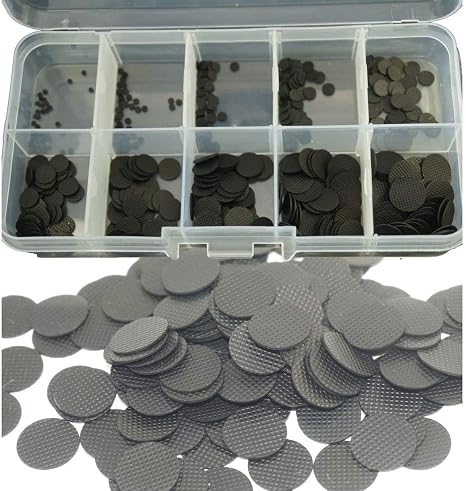 (Pack of 100) 1.5mm~10mm,Replacement Repair Rubber Conductive Button Pad Keypads Kit,Buttons Repair Replacement Part, for IR Remote Control, Xbox Playstation PS4 Switch Pro Game Controller