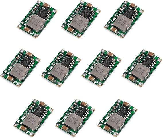 10 Pieces 3.3V Regulator Module MP184EN Voltage Reducer DC to DC 12V 24V 5-24V to 3.3V 1.5A Buck Converter Power Supply Transformer Module