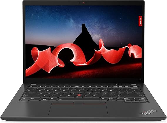 Lenovo ThinkPad T14 Gen 5 2024 Laptop, 8-Core AMD Ryzen 7 PRO 8840U, 14" WUXGA IPS Touchscreen Display, AMD Radeon 780M Graphics, 16GB DDR5 2TB SSD, Backlit KB, FP, Thunderbolt 4, Wi-Fi 6E, Win11 Pro