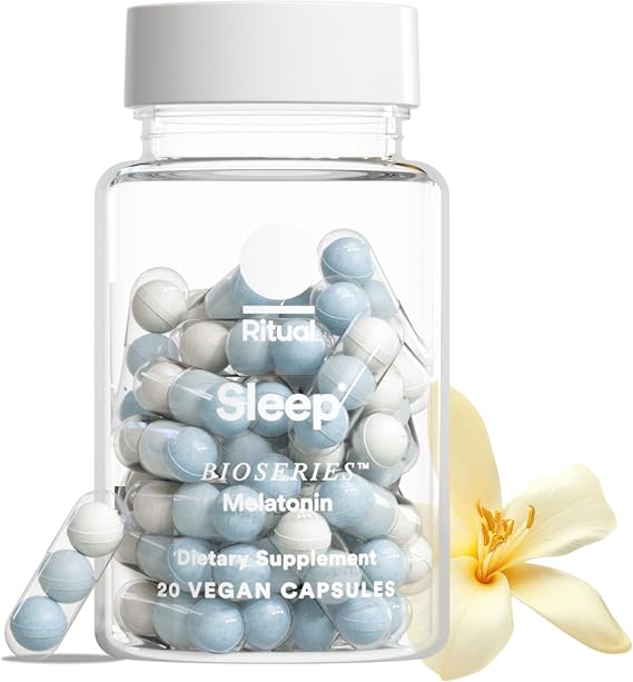Ritual Melatonin 5mg - Sleep Aid Supplement - 20 Capsules - 20 Servings