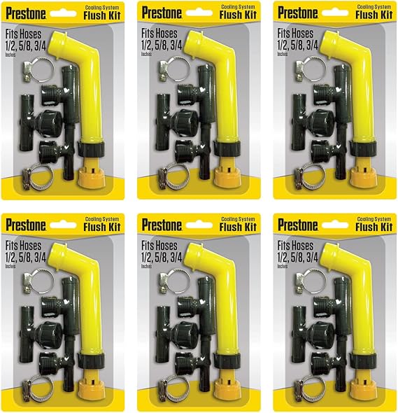 Prestone AF-KIT-6PK Flush 'N Fill Kit, (Pack of 6)