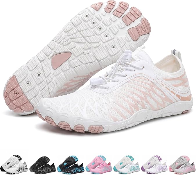ELETON Barefoot Shoes Women Men Hiking Water Shoes Wide Toe Box Zero Drop