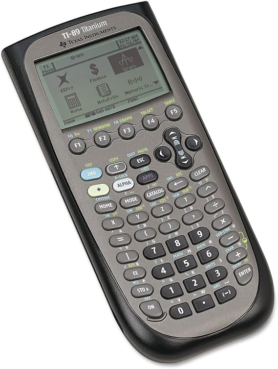 TI-89 Titanium CAS Graphing Calculator Texas Instruments
