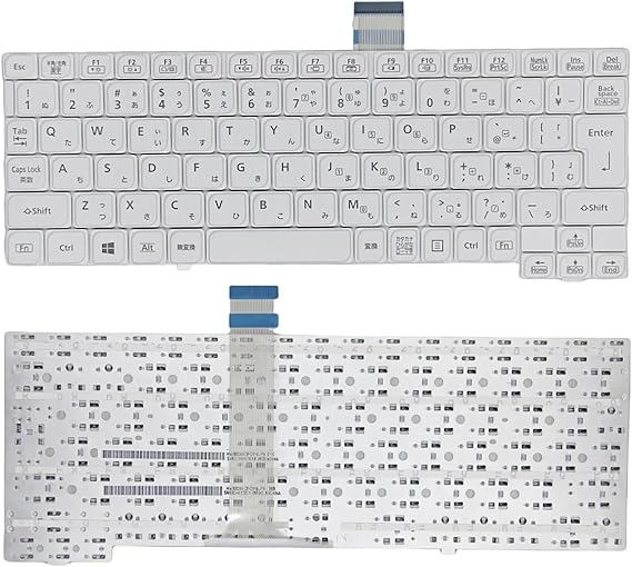 JP for Japanese Layout for Panasonic CF-SZ5 SZ5A CF-SZ6 CF-SV7 CF-SV8 Laptop Keyboard Easy to replace(White JP)
