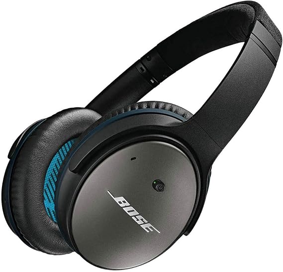 Bose QuietComfort 25 Acoustic Noise Cancelling Headphones (Apple Devices, Black)