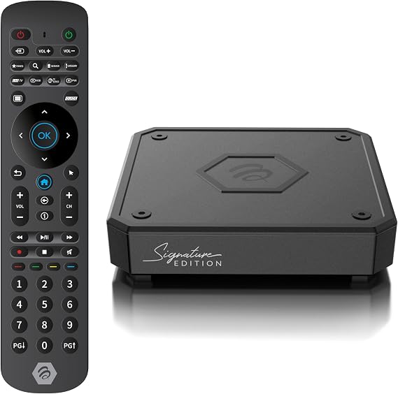 BuzzTV E5 SE, Signature Edition 4k Media Device with 4GB RAM, 64GB Storage, IR-200 Remote, Dual Band WiFi, Android 11