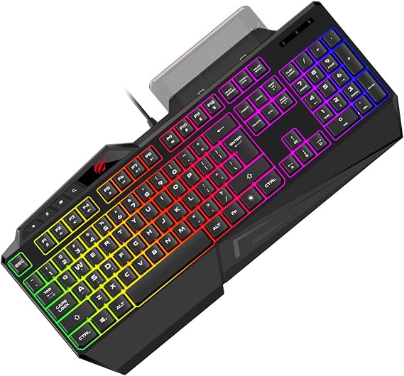 Havit Gamenote KB488L Gaming RGB Illuminated Gaming Keyboard - AntiGhosting