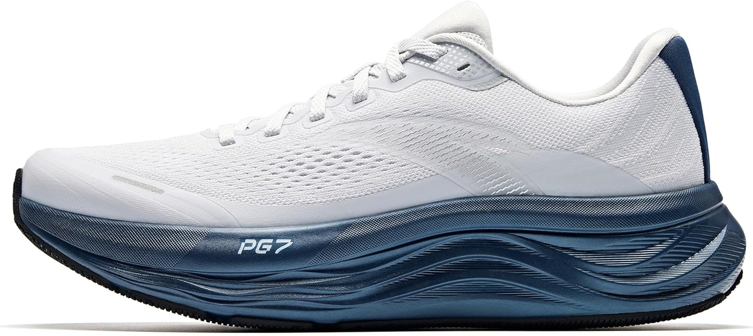 ANTA Mens PG7 Running Shoes Cushioning Comfortable Breathable Athletic Workout Gym Cross Trainer Sports Sneakers