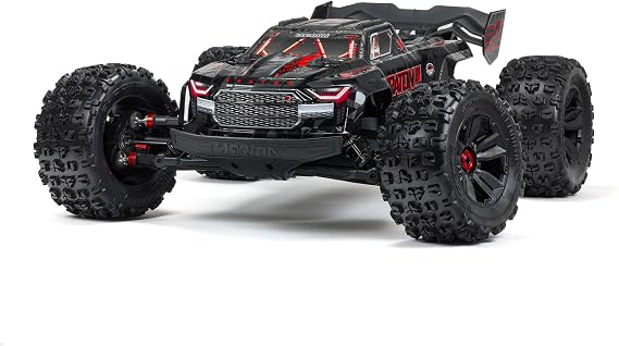 ARRMA RC Truck KRATON 4X4 8S BLX 1/5 Speed Monster Truck Black, RTR (Transmitter and Receiver Included, Batteries and Charger Not Included), ARA5808V2T1