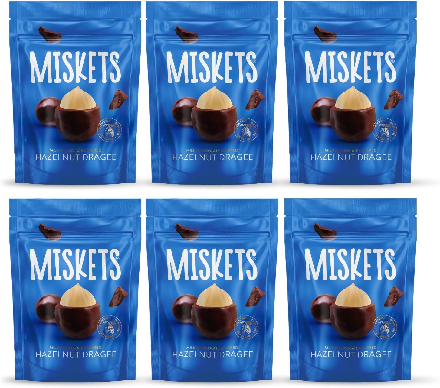 Fındıklı Sütlü Çikolata Kaplamalı Draje 70 gr x 6 Adet