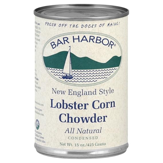 Bar Harbor, Chowder, Lobster and Corn, 15 Ounce