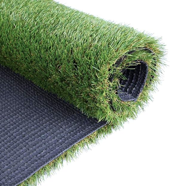 Petgrow Synthetic Artificial Grass Turf Lawn 10ft x 15ft, 1.38" Outdoor/Indoor Fake Grass Rug Astroturf for Dogs,Faux Grass Rug with Drainage Holes/Custom Size Provided