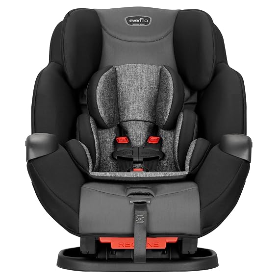 Evenflo Symphony Sport All-in-One Convertible Car Seat (Charcoal Shadow)
