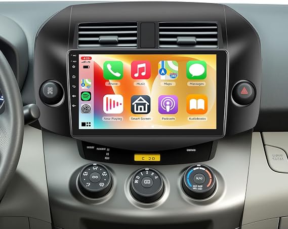 4G+64G Android 15 Car Radio for Toyota RAV4 2007-2011