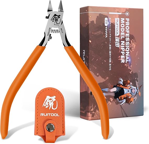 RUITOOL Model Nippers for Advancers, Single Blade Sprue Cutter for Gunpla