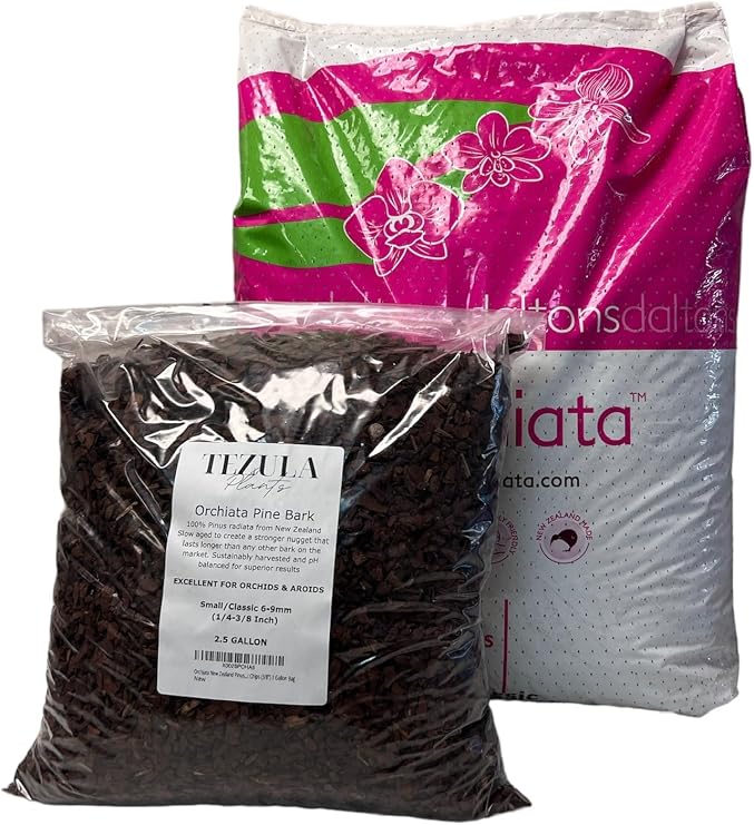 New Zealand Bark for Orchids - Small Chip - 2 1/2 Gallon