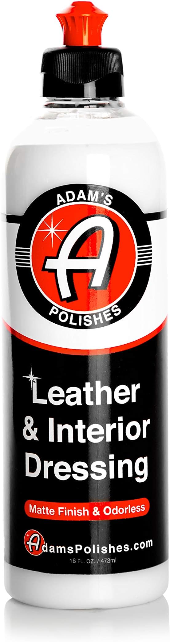 Adam's Polishes Leather & Interior Matte Finish Dressing - Conditions & Restores Leather, Vinyl, Plastic Interior Surfaces - Odorless, Long Lasting UV Protection that Improves Feel of Your Interior