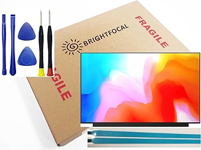 BRIGHTFOCAL New Screen Replacement for HP Victus 15-fa0025nr 15-fb0015nr Gaming N13293-001 15.6 FHD Full-HD 1920 x 1080 IPS LCD LED Display with Tape and Tool