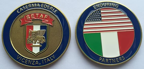 Casermaederle Enduring Partners Challenge Coin
